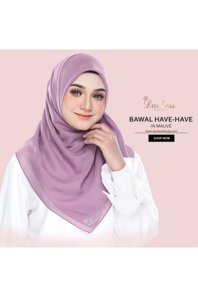 BAWAL HAVE2  - MAUVE BAWAL HAVE2  - MAUVE